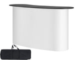 Portable Tradeshow Podium Table, 1300 x 465 x 950 mm, Display Exhibition Counter Stand Booth Fair V952-LSZST20DCSLWFTXVPV0