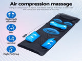 Livemor Massage Mat Heated Kneading Neck Massager Lumbar Airbag Stretch MASSAGE-MAT-04-PU-BK