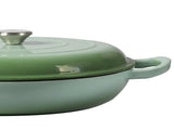 TOQUE 3.5L Enamel Dutch Oven Pan in Green Colour KT0181-3.5L-GN_NZ