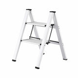 Giantz 2 Step Ladder Multi-Purpose Folding Aluminium Light Weight Platform LD-H-ALU-S1-2STEP