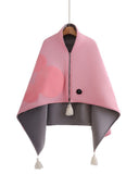 Heating Shawl - Pink V1221-HEATING-SHAWL-PINK