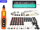146 PCS Wireless Electric Drill Kit Polishing 5 Speed Adjustable Electric Grinder Carving V1294-YM0901-H41327-2