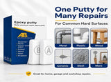 14oz 400g 2 Part Steel Reinforced Epoxy Epoxy Clay, Steel Epoxy Puttys, Metal-Filled Epoxy V1366-AZ2-W-11144