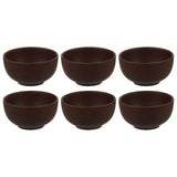 Handmade Clay Tea Cups Set of 6, Small Individual Ceramic Teacups for Traditional Chinese Tea V1369-AZ3-W-17012