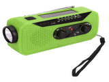 Emergency Radio Hand Power Generation Solar Radio with LED Flashlight 2000mah Charging for Camping V1294-YM0523-3115220020414