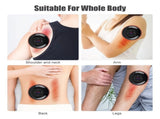 Blue Smart Cupping Massager Wireless & Portable/One-Button Pressure Release/12-Level Red Light Heat V1232-BGAMQ003