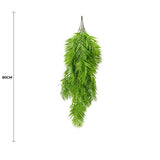 Hanging Fresh Green Bamboo Leaf Fern UV Resistant 80cm V637-DP8880005