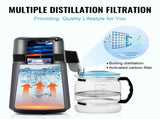 Water Distiller, 4L 1.05 Gallon Pure Water Purifier Filter For Home Countertop, 750W Distilled Water V952-BXGZLSJXB4LDXH9BQV3