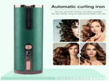 Cordless Automatic Hair Curler with Adjustable Temperature - Black V888-ELOSUNG15321