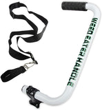 Ergonomic Weed Eater Handle Extension with Adjustable Angle and Shoulder Strap, Durable Aluminum V1107-CS-GCJFZBS