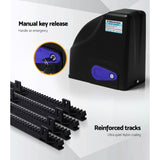 LockMaster Automatic Sliding Gate Opener Kit 40W Solar 4M 600KG GO-SLIDE-M01-40W-SOLAR