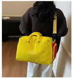 Dopamine Color-Blocking Bag Large Capacity Travel Bag Travel Accessories - Yellow - Size 25L V1106-127-230362-YEL-25L