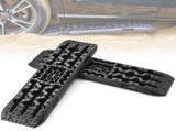 2PCS Traction Boards with PP for Mud Snow Sand Storage Bag Long Black V952-QCTKBZBS2JZZYHDQZV0