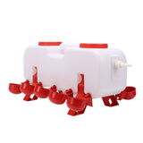 Automatic Chicken Waterer Anti Tipping Plastic Hygienic Chicken Watering System for Poultry Farm V1294-YM0901-3111240237611