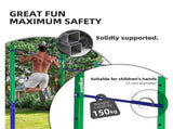 Triple Outdoor Pull-Up Bar Height Adjustable Gymnastics & Fitness Bar V63-953161