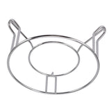 Stainless Steel Trivet Holder Round Hot Plate Rack Heat Insulation Pot Pan Rest Pad for Kitchen V1294-YM0706-3118230219511