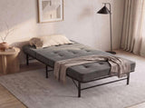 Giselle Single Folding Bed with Mattress Metal Frame Guest Bed 15cm Foam Foldable FOAM-MFM-BF-CDF-S