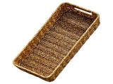 Multipurpose Woven Basket with Coffee and Iron Design for Stylish Home Decor and Storage Solutions V1192-AZ-W-25540