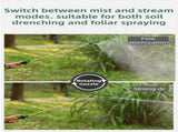 5L Professional Shoulder-Strap Pressure Sprayer with Fiberglass Wand - Multi-Purpose Manual Pump V888-ELOSUNG45906