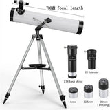 Pro Astronomical Telescope 114mm Aperture 875X Zoom HD High Resolution V201-QHGMMOREONE003