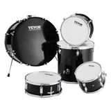 VEVOR Adult Drum Set, 5-Piece, 558.8 mm Complete Full Size Drum Kit with Bass Toms Snare Floor Drum V952-WJTJZG5JT22HFIWG5V0