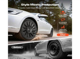 Hubcaps Wheel Covers for 2021-2024 Tesla Model Y, 19 Inch Set of 4 Wheel Rim Cover Hubcaps OEM Style V952-ZYLGGYGH4JTTN7Z35001V0