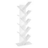 VASAGLE Tree Bookshelf 8 Tier White V227-9101101053000