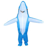 Innovative 190T Waterproof Polyester Cloth Inflatable Costume for Festivals Halloween PartyBlue V1294-YM0901-3117200131812