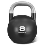 CORTEX 8kg to 32kg Commercial Steel Kettlebell V2 Package V420-CXST-KBS2-A