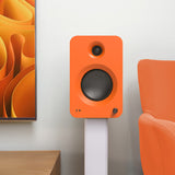 Kanto REN 200W Powered Bookshelf Speakers with HDMI ARC, USB-C, and Bluetooth 5.3 - Matte Orange, V398-KO-RENMO-I