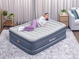 Bestway 2.03m x 1.52m x 51cm Tritech Air Inflatable Mattress Queen Built-in AC Pump V958-6713I