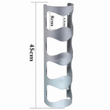 2X Wine Rack Wine Bottle Holder Bar Red Wine Stand Household Wall-Hanging Wine Storage Rack 4 V1369-AZ3-W-19068