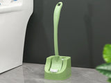 Toilet Brush Highly Efficient Wall Mounted Long Handle Ergonomic Toilet Bowl Brush Holder Set for V1294-YM0901-3112230102411