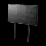 PU Leather Single Bed Headboard Bedhead - Black V63-768065