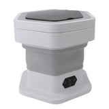 Portable Washing Machine 8L Capacity Multifunctional Foldable Mini Laundry Washer for Clothes Socks V1294-YM0901-3113240221611
