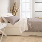 Royal Comfort - Balmain 1000TC Bamboo cotton Quilt Cover Sets - Dove ABM-204918