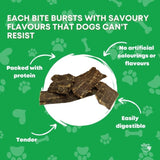 2Kg Dog Treat Beef Jerky - Dehydrated Australian Healthy Puppy Chew V238-SUPDZ-40310340288592