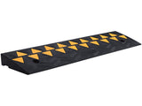 Rubber Curb Ramp 9.4 cm Rise Height Sidewalk Curb Ramp, 25 cm Width 100 cm Length Driveway Ramp for V952-SJDLYPDGB139420KPV0