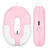Neck Hanging Necklace Type Mini Portable Negative Ion Air Purifier Low Noise USB ChargingPink V1294-YM0901-3113200014811