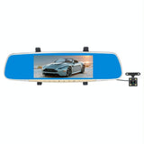 7 Lcd Touch Screen Rear View Mirror Car Recorder With Separate Camera PRL-6531SMC