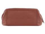 Pierre Cardin Mens Rustic Leather Toiletry Case Bag Travel - Casia Rose V563-PC2803-ROSE