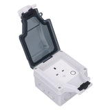 Wifi Smart Socket IP66 Waterproof Support Voice Control Timing 86 Type Outdoor Smart Outlet UK V1294-YM0703-3114230045211
