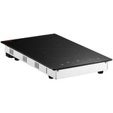 Electric Cooktop, 12 inch 2 Burners Built-in Electric Stove Top, 3000W Ceramic Radiant Cooktop with V952-Q12INCH3000W2U7DKV3