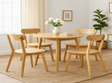 Levede 4x Dining Chairs Wooden Kitchen Chair CH1125-2-NTX2