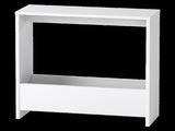 Levede Side Table with Magazine Rack Small End Table NI1062-WH-AU