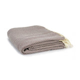 Herringbone Acrylic Throw Heather V442-WAM-THROW-HERRINGBONE-HEATHER-RE