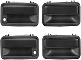 Exterior Door Handles Front/Rear Left & Right for Chevy C1500 C2500 C3500 K1500 K2500 K3500 GMC V1258-DP02-C-850