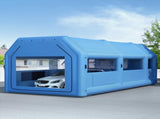 Giantz Inflatable Spray Booth Car Paint Tent 1000X500X350cm 2 Blowers Filter Mobile Garage SPRAY-BOOTH-10X5-NB-ABC