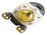Cartoon Style Space Rocket Piggy Bank Money Bank Money Saving Jar Boys Girls Gift Luxurious Grey V1294-YM0703-3117230042014