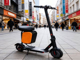 Electric Scooter Upgraded Alloy Luggage Rack! Detachable Storage Box Ergonomic Seat. V1102-HBCXLJ001